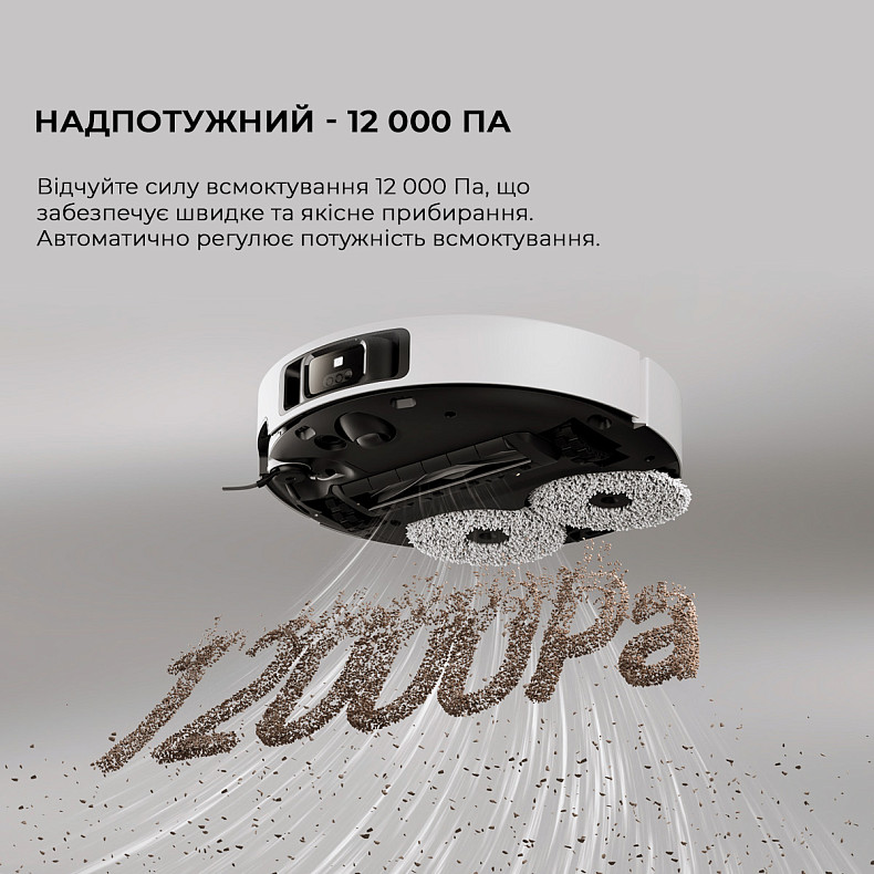 Робот-пилосос миючий Dreame Bot X40 Ultra White