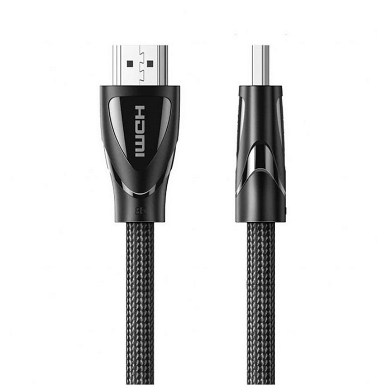 Кабель HDMI M - M, 3.0 м, V2.1 With Braid 8K@60Hz/4K@120Hz, HD140 UGREEN Чорний