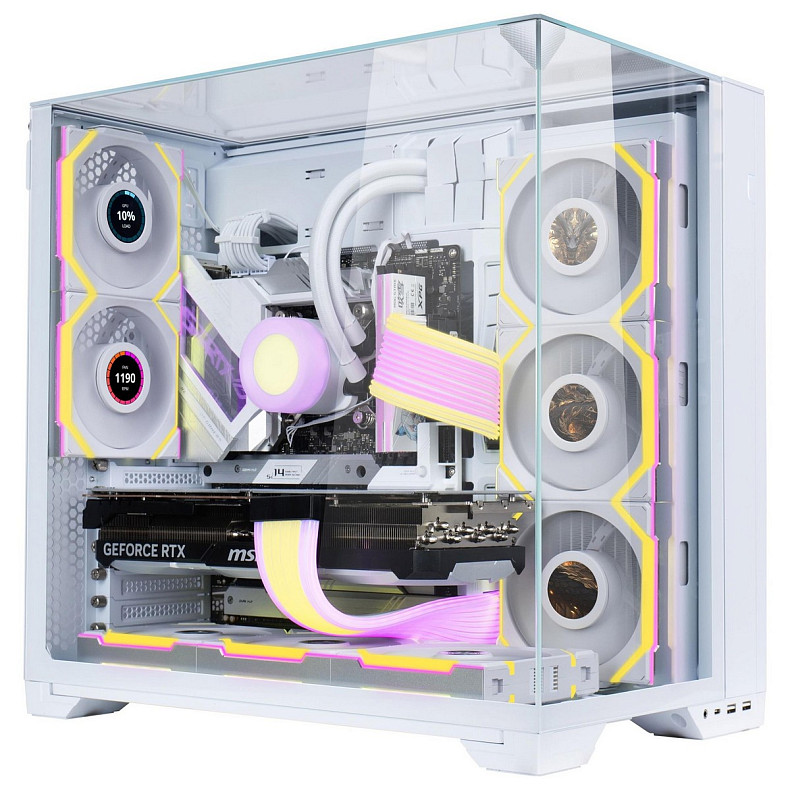 Вентилятор Lian Li Uni Fan SL Wireless LCD 120-3 Reverse White (G99.12RSLLCD1W3W.00)