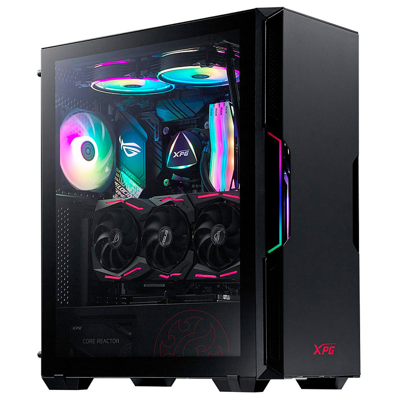 Корпус ADATA ATX BLACK STARKER-BKCWW