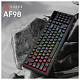 Клавиатура Ajazz AF98 Black USB-C Black (AF98-B)