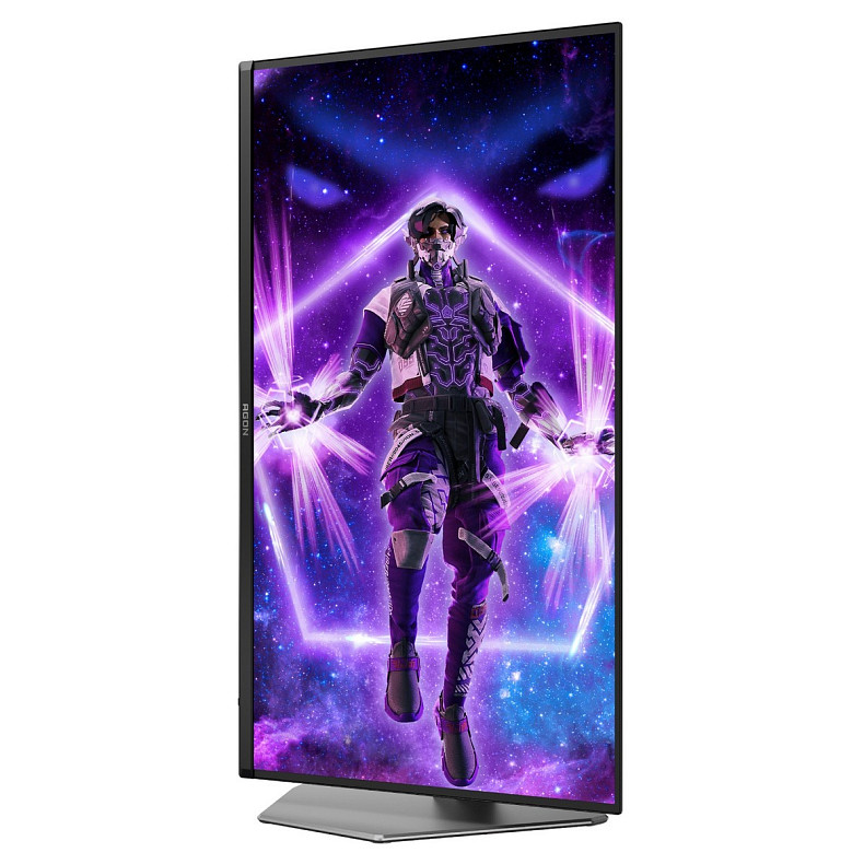 Монітор 31.5" AOC AG326UD, QD-OLED, UHD 4K, 165hz, 0,03мс, HDMIx2, DP, USB-hub, HAS, Pivot,колю.,чорний