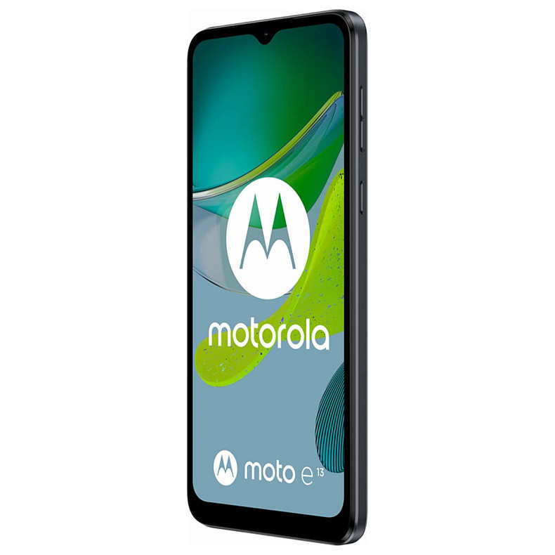 Смартфон Motorola Moto E13 2/64GB Dual Sim Cosmic Black (PAXT0034RS)