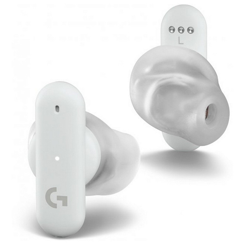 Гарнитура Logitech FITS True Wireless Gaming Earbuds White (985-001183)