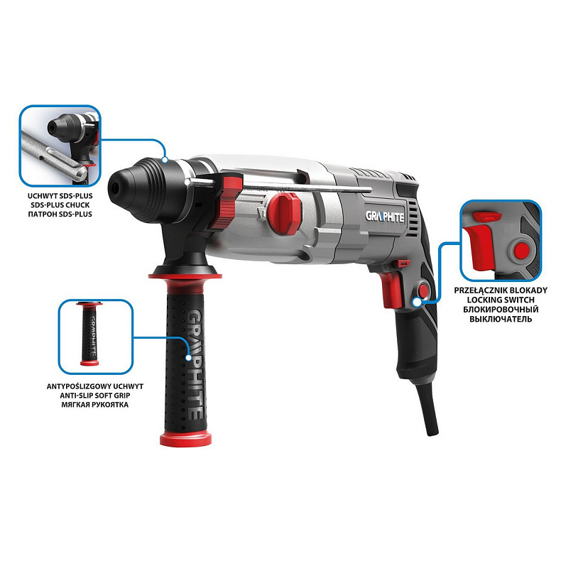 Перфоратор GRAPHITE 58G538