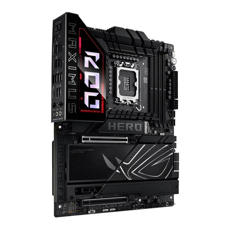 Материнская плата ASUS ROG MAXIMUS Z890 HERO s1851 Z890 4xDDR5 M.2 Thunderbolt HDMI Wi-Fi BT ATX