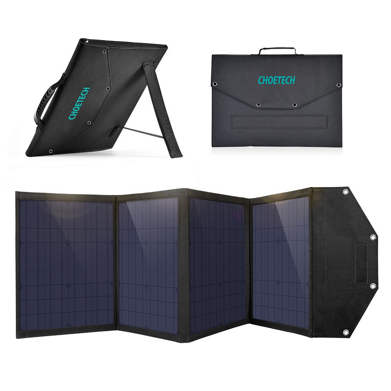 Солнечное зарядное устройство Choetech 100W Foldable Solar Charger (SC009)