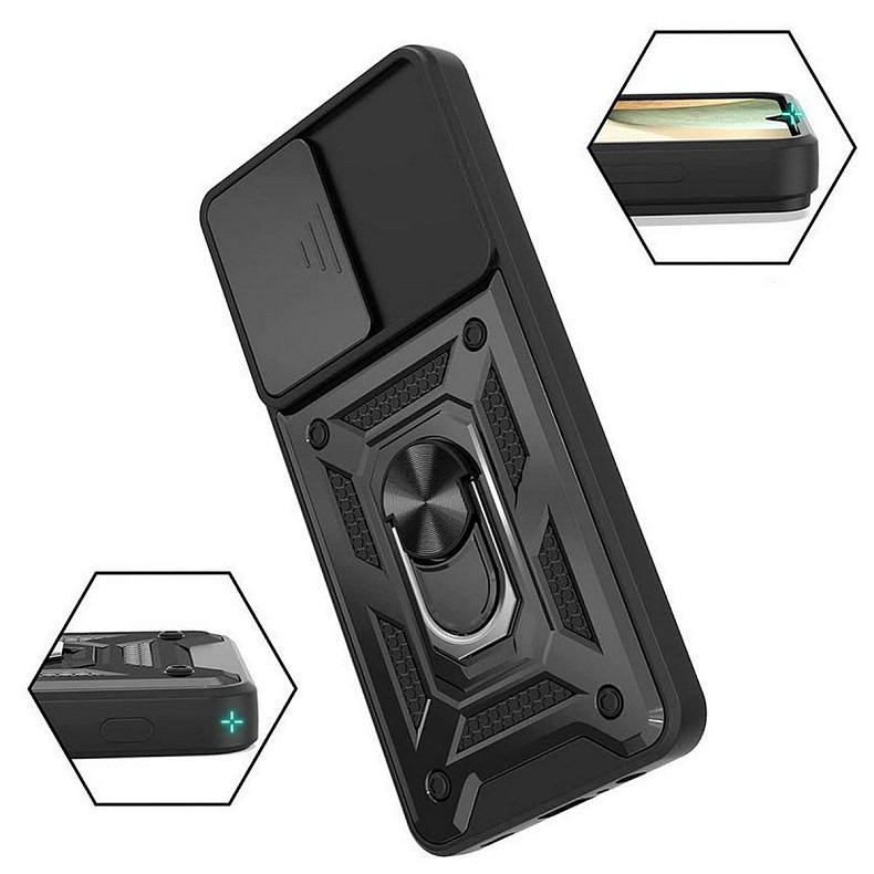 Чeхол-накладка BeCover Military для Samsung Galaxy M33 SM-M336 Black (707387)