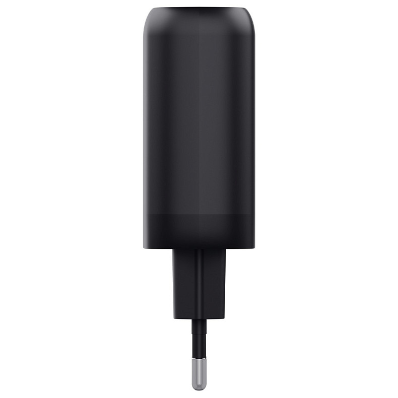 Зарядний пристрій мережевий Trust Maxo 65Вт, 2xUSB-C PD, чорний