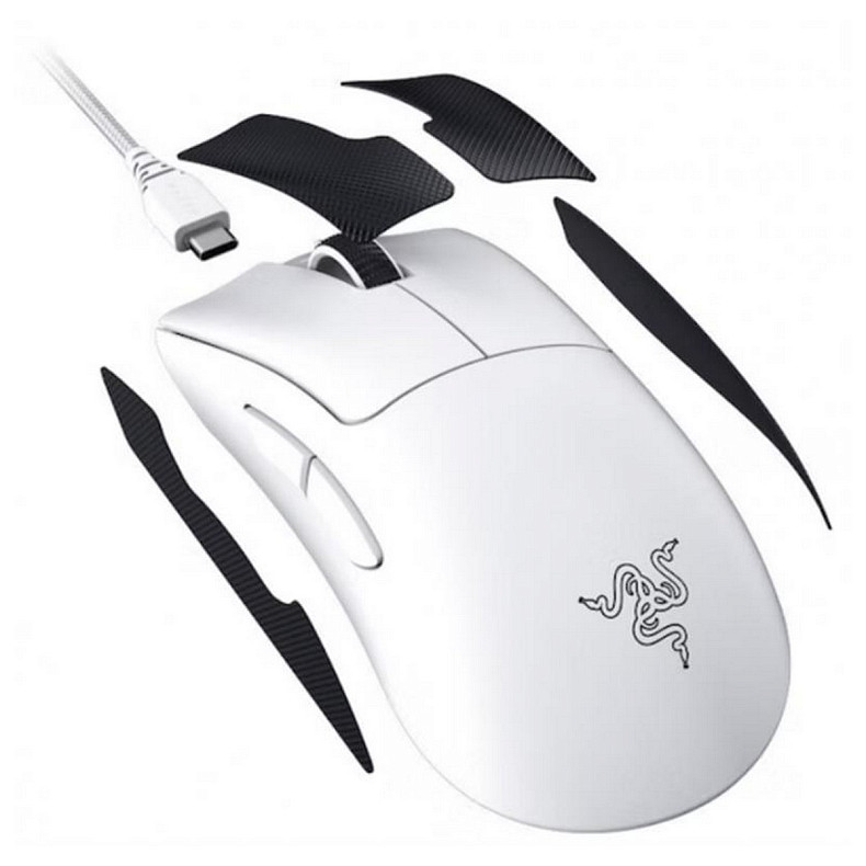 Мышка Razer DeathAdder V3 Pro White USB (RZ01-04630200-R3G1)