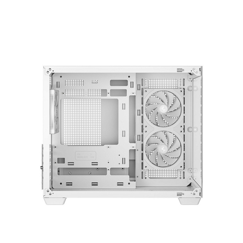 Корпус DeepCool CG330 3F White (R-CG330-WHNGM3-G) без БП