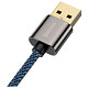 Кабель Baseus Legend Series Elbow USB-USB-C, 2м, Blue (CACS000503)