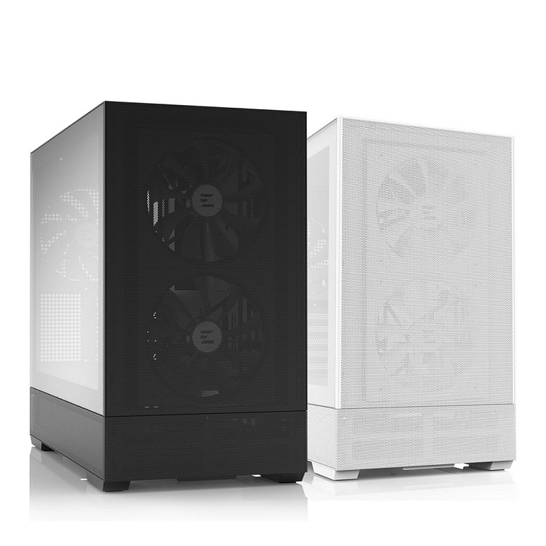 Корпус Zalman P30 AIR без БЖ, 1xUSB3.0, 1xUSBType-C, 3x140мм ARGB, VGA 392мм, LCS ready, TG Side Pan