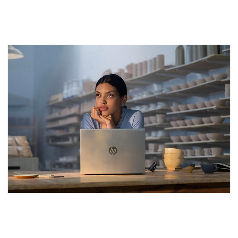 Ноутбук HP Probook 4-G1a 14" WUXGA IPS, AMD R3-210, 8GB, F512GB, UMA, DOS, серебристый