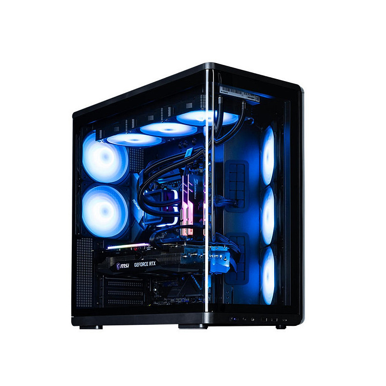 Корпус Zalman P60 без БЖ, 2xUSB3.0, 1x Type C, 3x120мм ARGB Reverse, 2x120мм ARGB, VGA 435мм, LCS re
