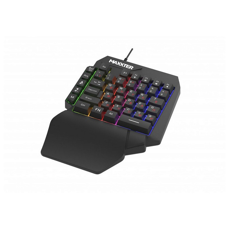 Клавиатура Maxxter KBG-OH-01B-UA Black