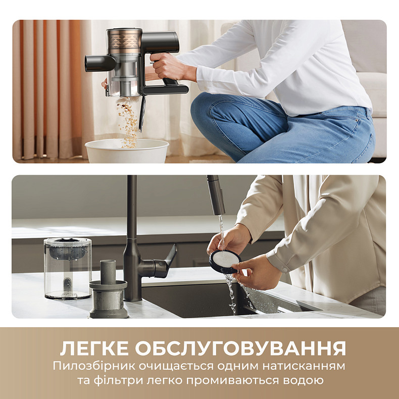 Беспроводной пылесос Dreame R10s Lite