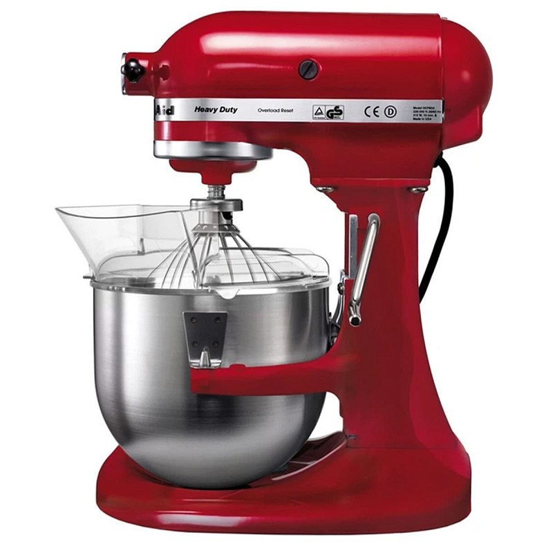 Кухонный комбайн KitchenAid Heavy Duty 4,8 л 5KPM5EER с откидным блоком красный