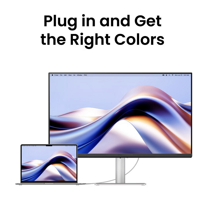 Монітор BenQ 27" MA270U, IPS, 4K UHD, 2хHDMI, 2xUSB- C, HAS, Pivot