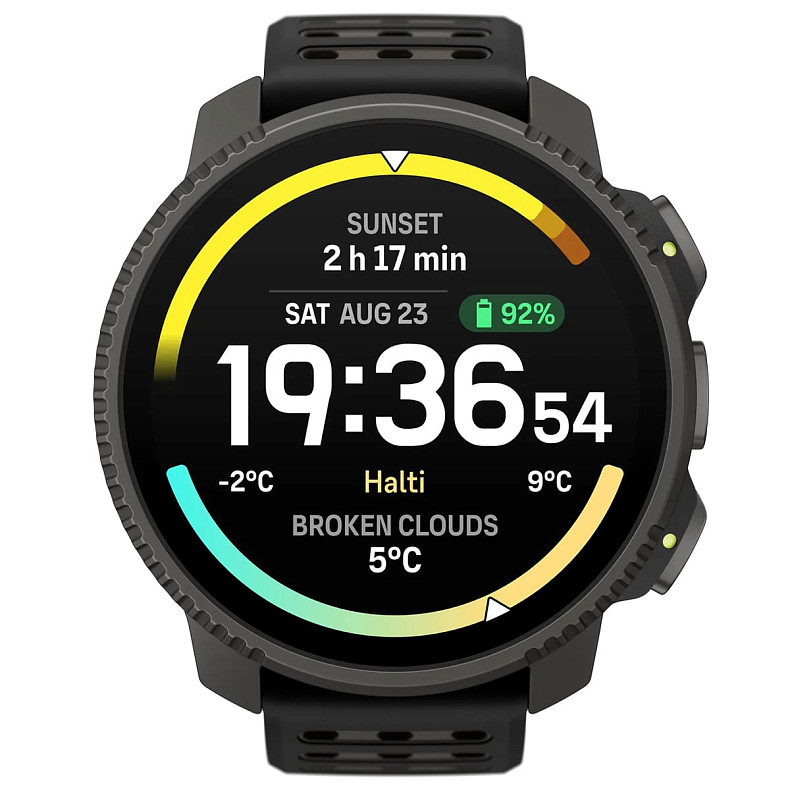 Смарт-годинник Suunto Vertical 2 Titanium Black (ss051208000)