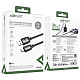 Кабель USB 2.0 AM-Type-CM, 1.2 м, 3.0A, алюминиевый Alloy Black, C20-04 Acefast