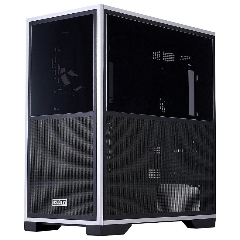 Корпус 1stPlayer IF8-BK-4FO7-14 Black