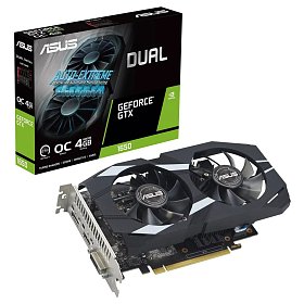 Видеокарта Asus GeForce GTX 1650 4GB GDDR6 Dual EVO OC D6 (DUAL-GTX1650-O4GD6-P-EVO)
