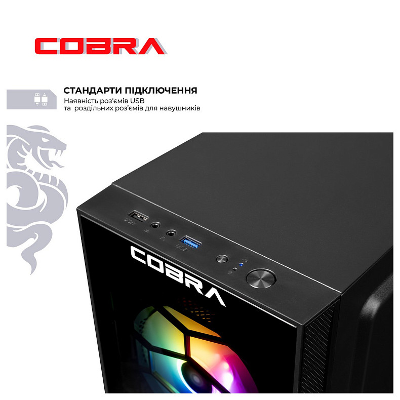 Персональный компьютер COBRA Advanced (I114F.16.S10.36.19812)