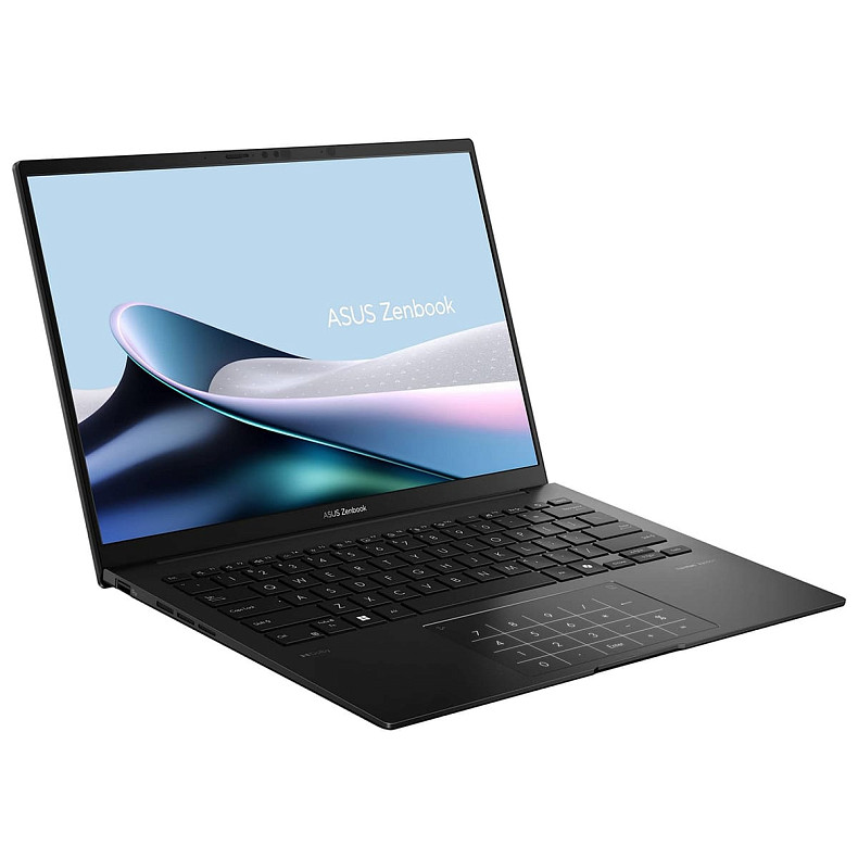 Ноутбук ASUS Zenbook 14 UM3406HA-QD081 14" WUXGA OLED, AMD R7-8840S, 16GB, F1TB, UMA, NoOS, Чорний