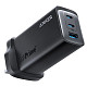 Мережевий зарядний пристрій ANKER PowerPort 737 GaNPrime - 120W 2xPD & 1xPIQ PPS/DPDS – UK plug