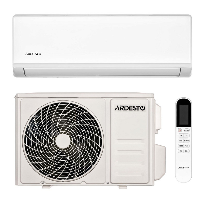 Кондиционер Ardesto ARD-E18-R32 55м2 on/off 18000BTU 5.0 кВт A/A -7°С R32 белый