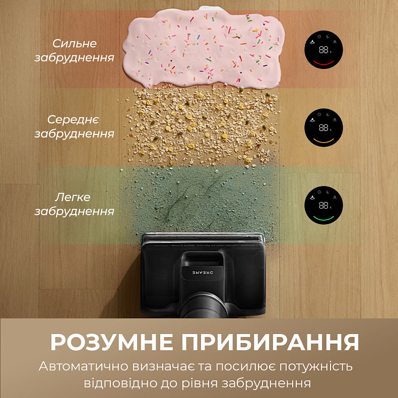 Беспроводной моющий пылесос Dreame H12 Pro Flex Reach