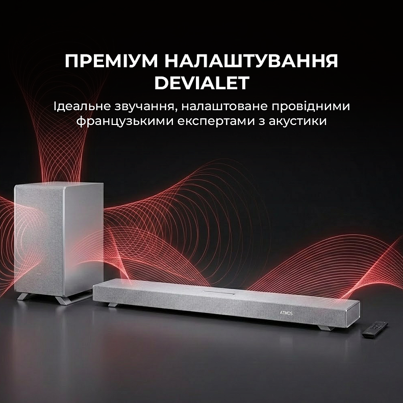 Саундбар Sharp HT-SBW55121(SL)