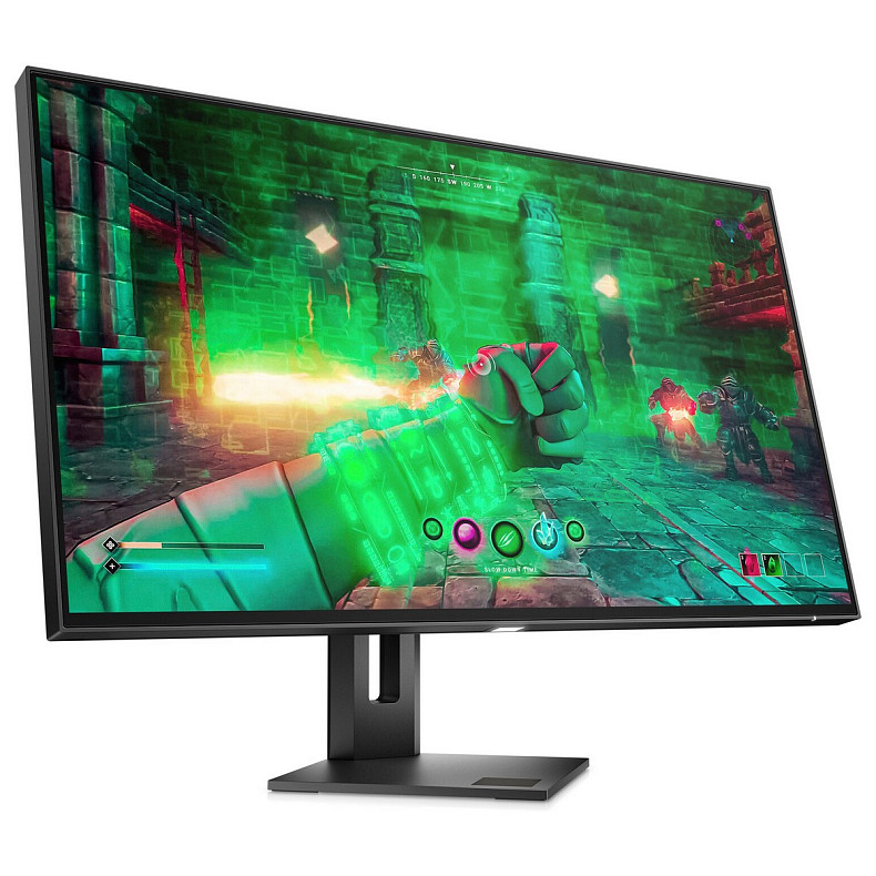 TFT 27" HP OMEN 27U 4K UHD, IPS, 144Hz, 1ms, HDMI x2, DP, USB-hub, HAS, колонки, черный