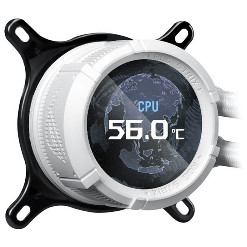 Система водяного охолодження Asus ROG Strix LC III 360 ARGB LCD White (90RC00W2-M0UAY0)