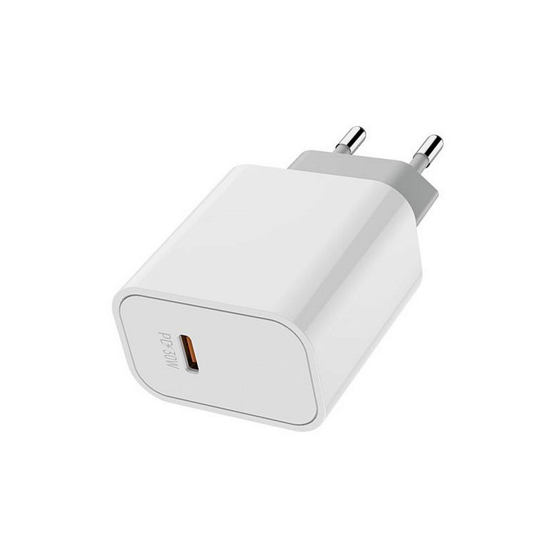 Сетевое зарядное устройство Colorway Power Delivery Port PPS USB Type-C (30W) White (CW-CHS038PD-WT)