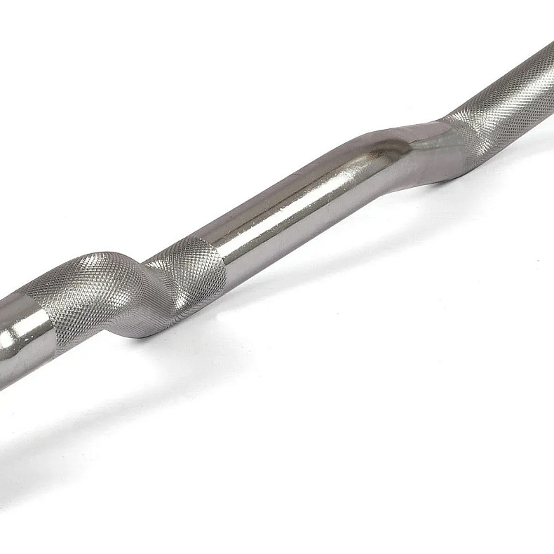 Гриф для штанги Toorx Max 300 Kg EZ curl 120 см 50 мм (BCO-120)