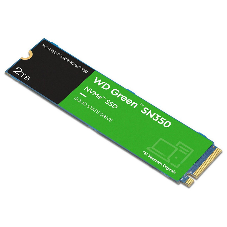 Накопичувач SSD WD M.2 2TB PCIe 3.0 Green SN350