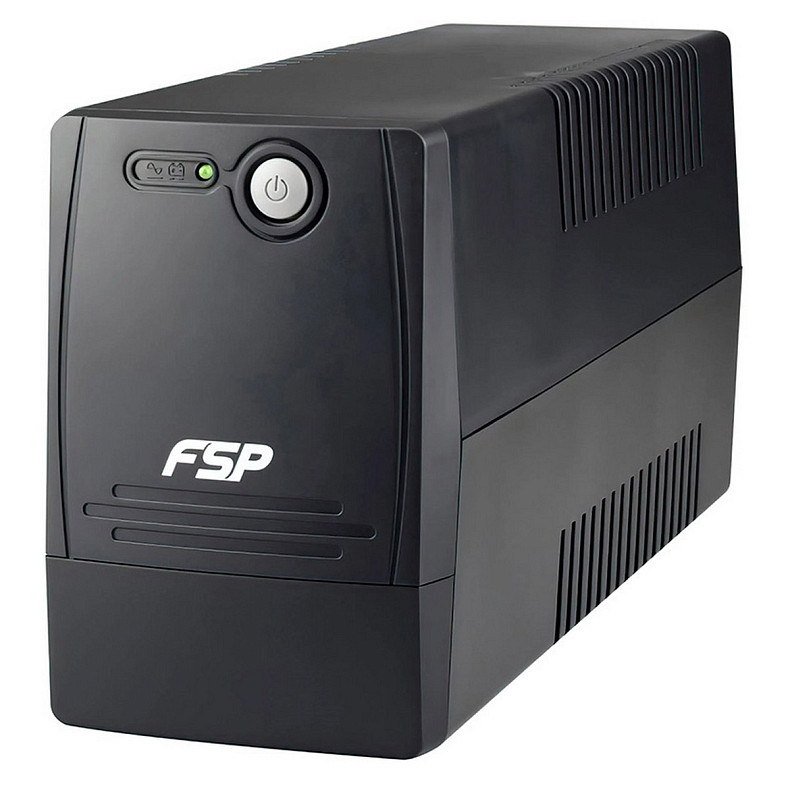 ДБЖ FSP FP850, 850ВА/480Вт, Line-Int, USB/RJ45, IEC*4-320-C13, AVR, Black