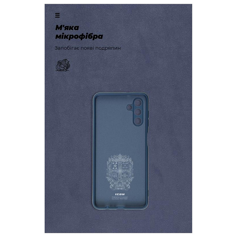 Чохол-накладка Armorstandart Icon Samsung Galaxy A04s SM-A047/A13 5G SM-A136 Camera cover Dark B