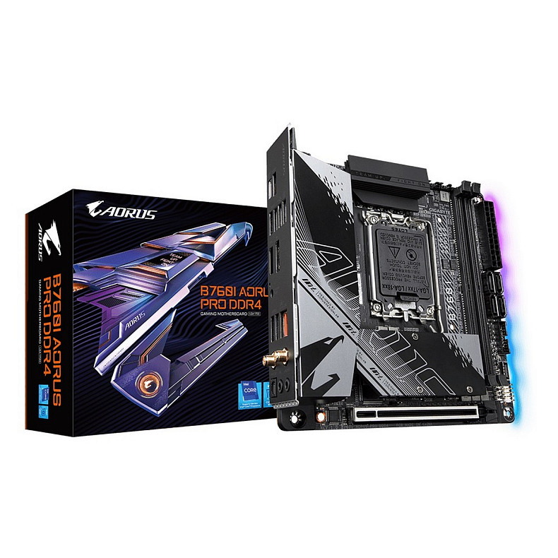 Материнская плата Gigabyte B760I Aorus Pro DDR4 Socket 1700