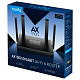 Wi-Fi Роутер Cudy WR1500, AX1500 Gigabit Wi-Fi 6, 2.4GHz, 4x10/100/1000Mbps, WPA3, 4x5dBi fixed ant