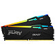 ОЗУ Kingston Fury Beast DDR5 2x16GB 6000MHz RGB Black (KF560C36BBE2AK2-32)