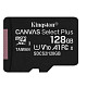 Карта пам'яті Kingston 128GB Canvas Select Plus R100MB/s MicroSDXC UHS-I Class 10 (SDCS2/128GBSP)