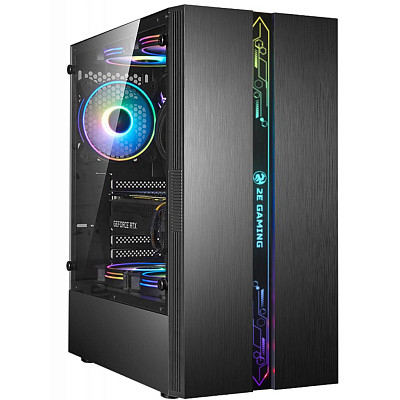 Корпус 2E Gaming Runa (G2107) Black (2E-G2107) без БП