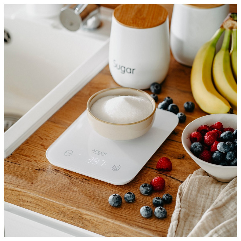 Ваги кухонні Adler AD 3181 white