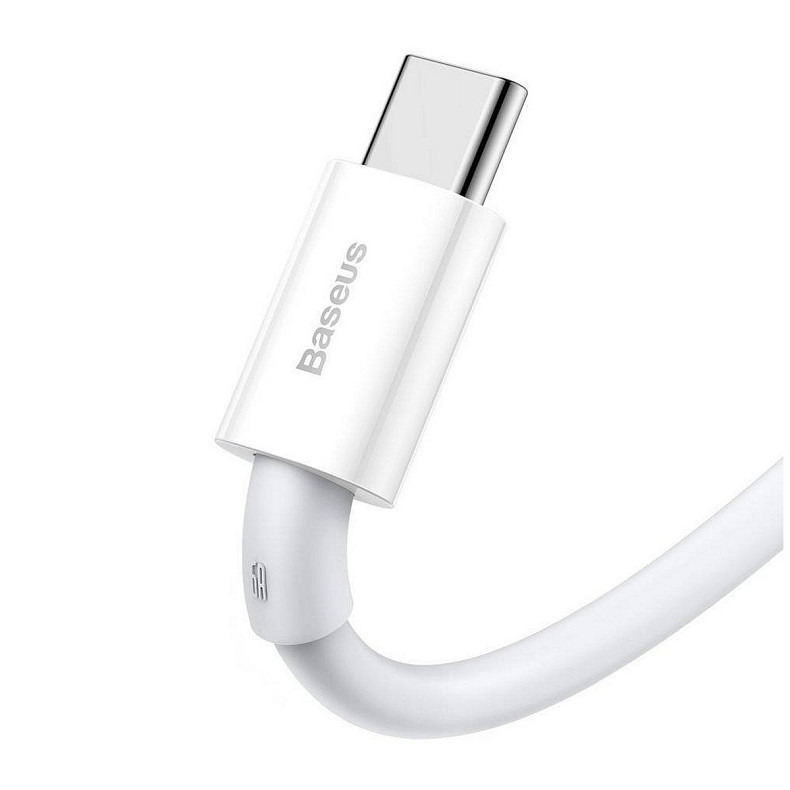 Кабель Baseus Superior Fast Charging USB-USB-C, 2м White (CATYS-A02)