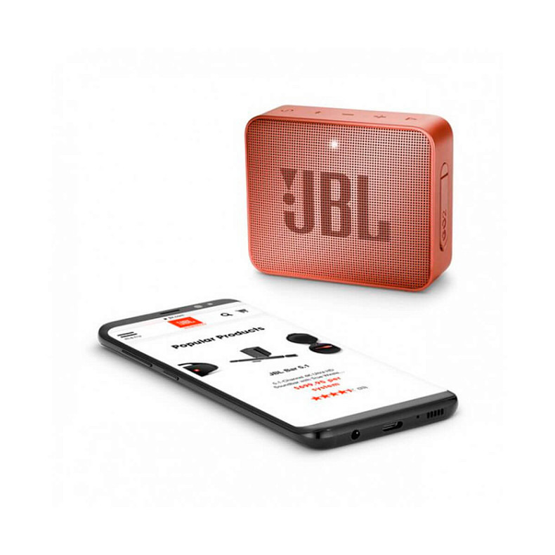 Акустика JBL GO 2 Pink (JBLGO2PIK)