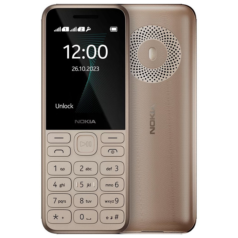 Мобильный телефон Nokia 130 2023 Dual Sim Light Gold