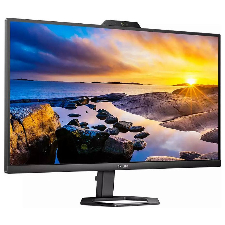 Монітор 27" Philips 27E1N5600HE, QHD, IPS, 1ms, HDMI, DP, USB-C, USB-hub, cam, HAS